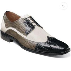 NEW Mens Stacy Adams Gallinari Dress Shoes - Multi Colored size 10.5